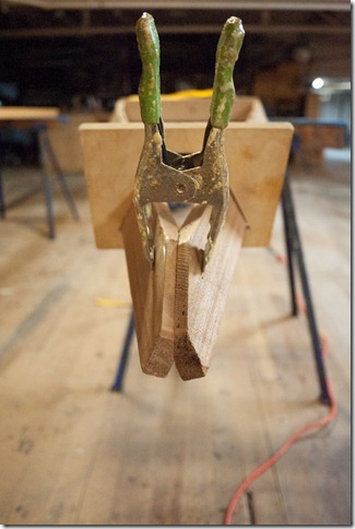 Cut and clamped Cut and clamped