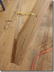 Tied together with twine Tied together with twine