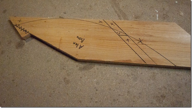 The bow stem is marked. The bow stem is marked.